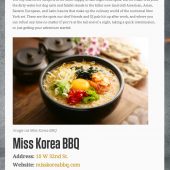 miss KOREA BBQ Featured on Complex.com